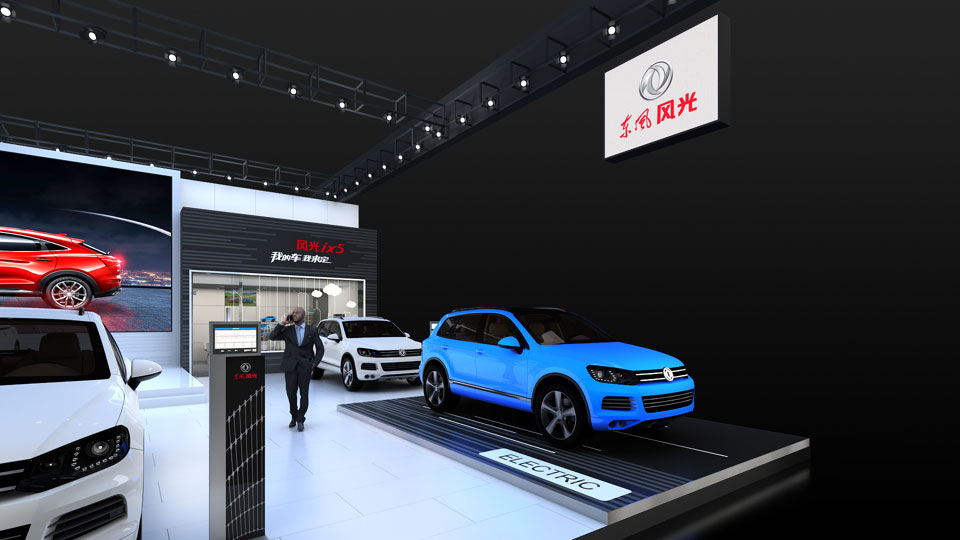 展臺(tái)搭建：TURSS版-2021年?yáng)|風(fēng)風(fēng)光B級(jí)車展